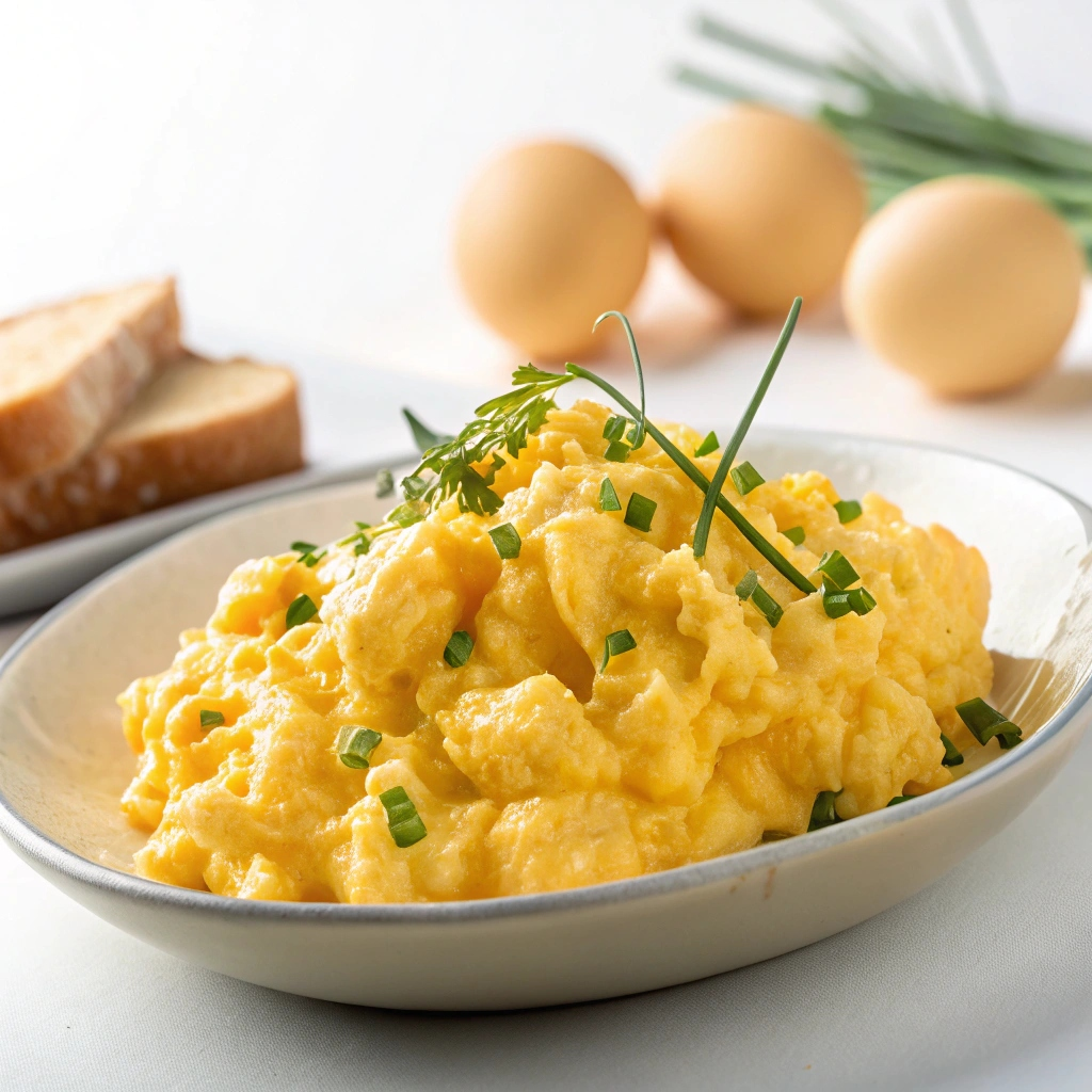 Speedy Scrambled Eggs on Toast - an easy dinner idea.