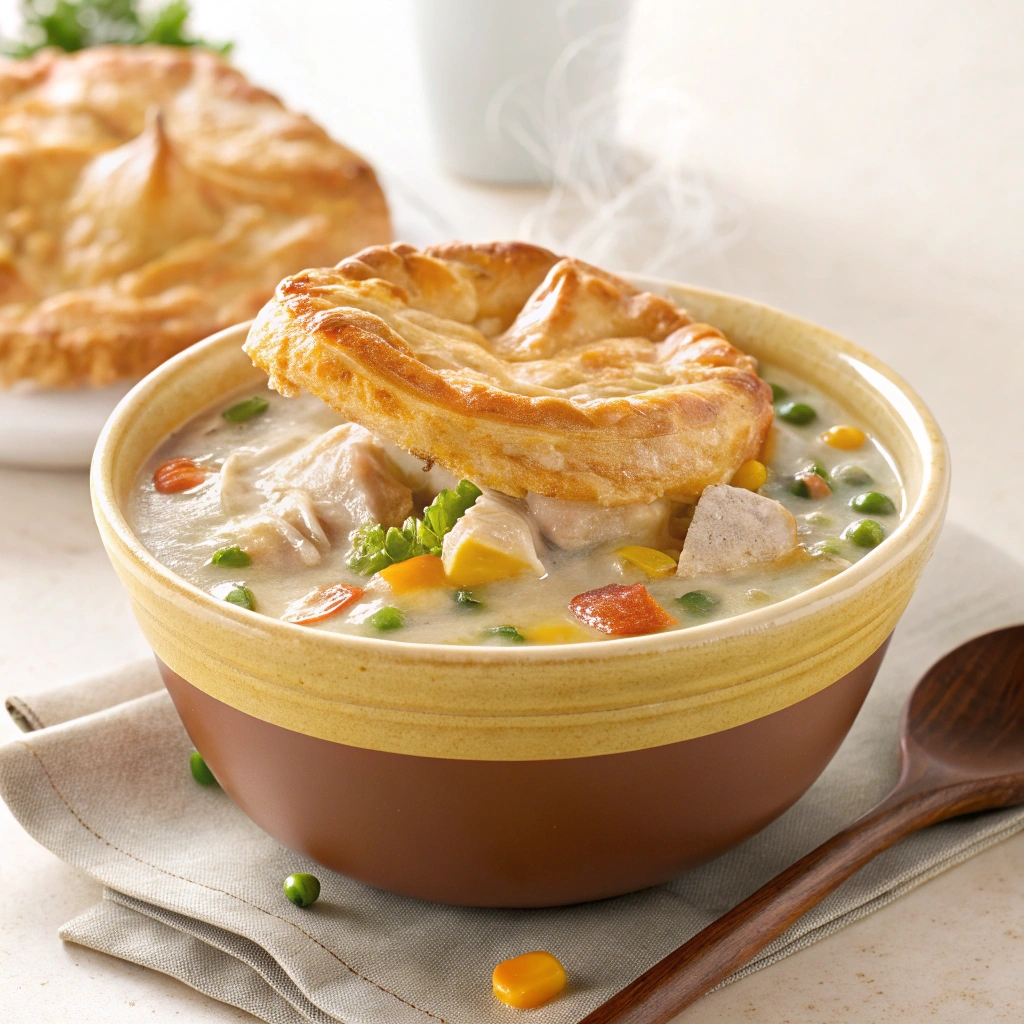 Chicken Pot Pie Soup - an easy dinner idea.