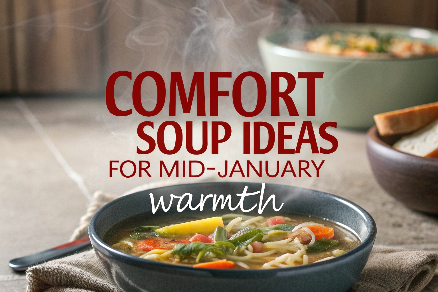 Comfort Soup Ideas for Mid-January Warmth