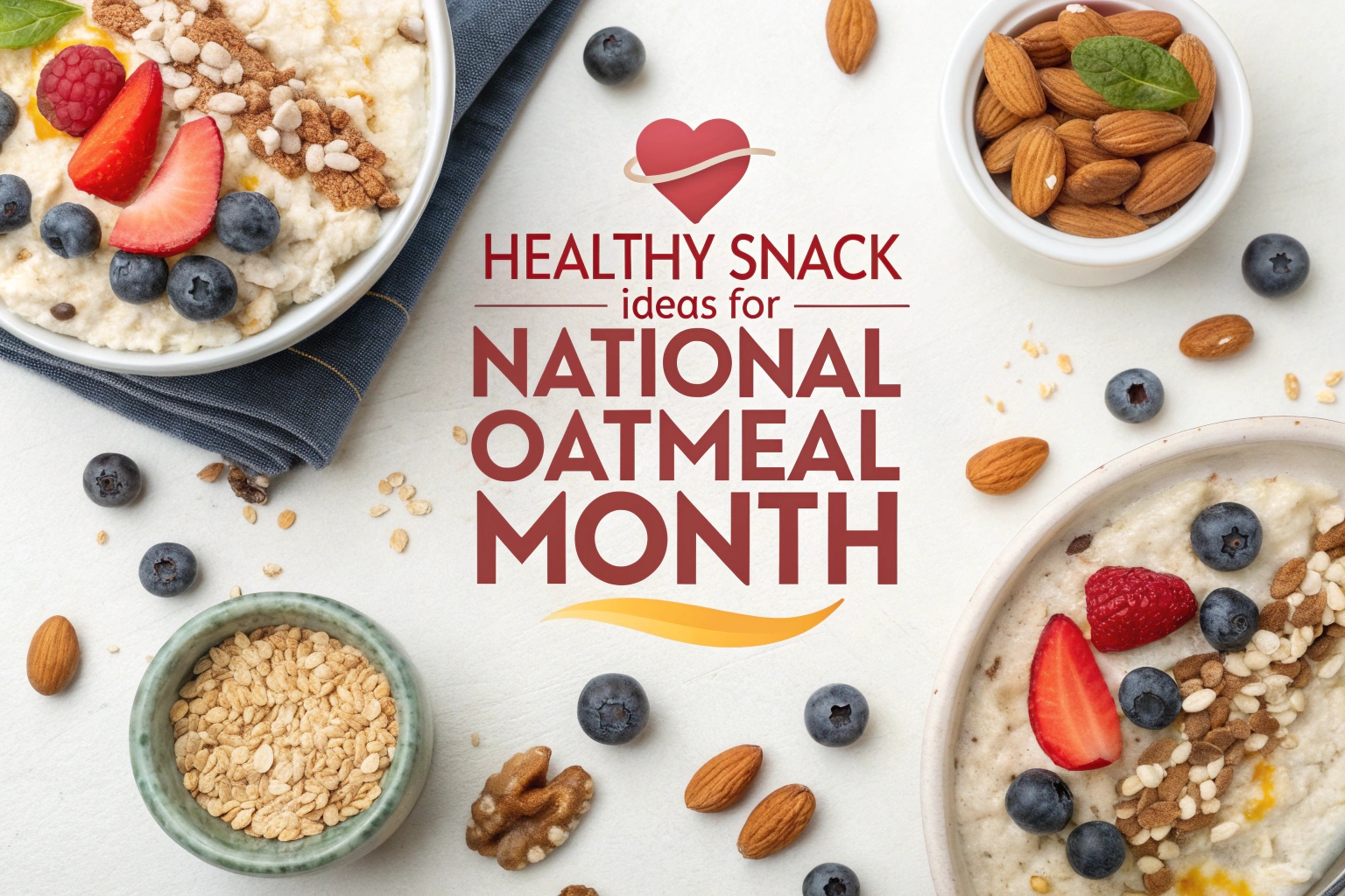 Healthy Snack Ideas for National Oatmeal Month