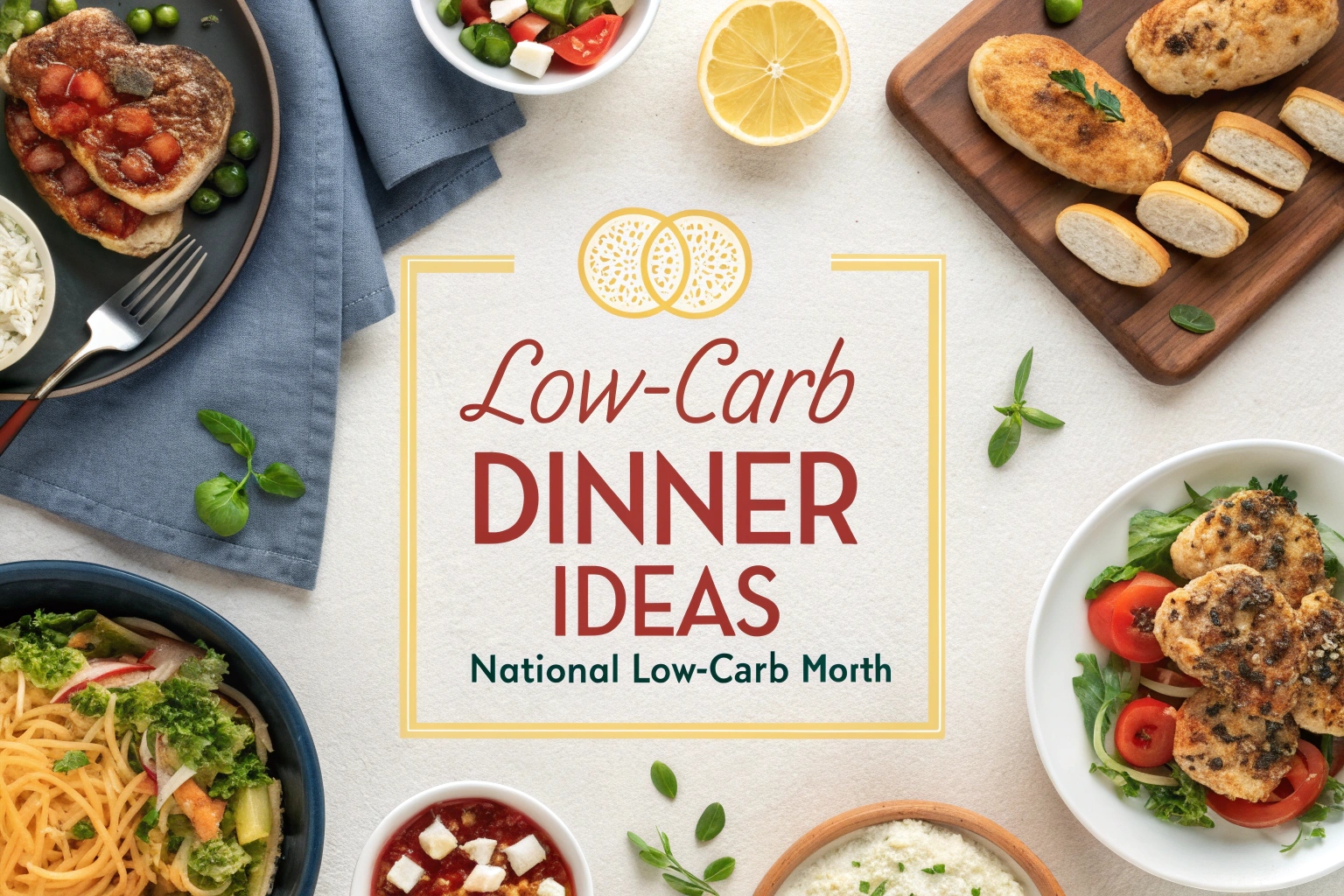 Low-Carb Dinner Ideas for National Low-Carb Month