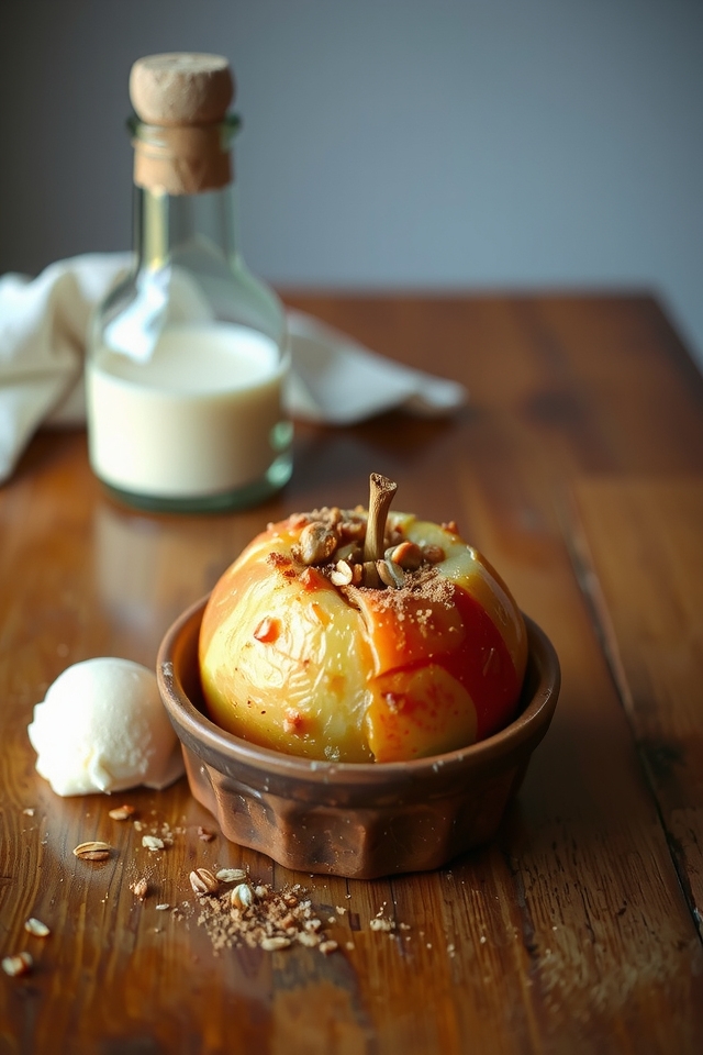 baked apples with cinnamon
