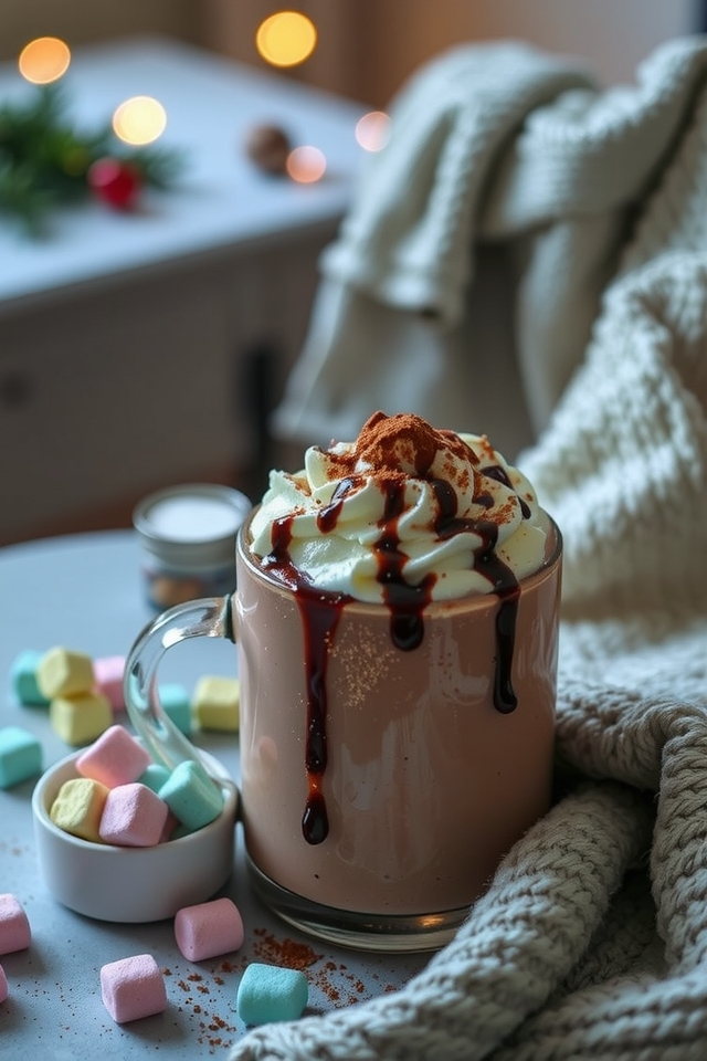 boozy indulgent hot chocolate