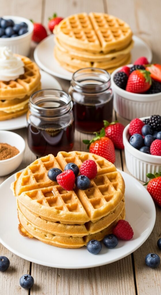 breakfast topping customization station