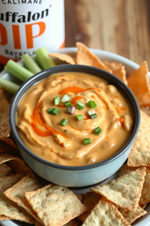 buffalo chicken dip delight