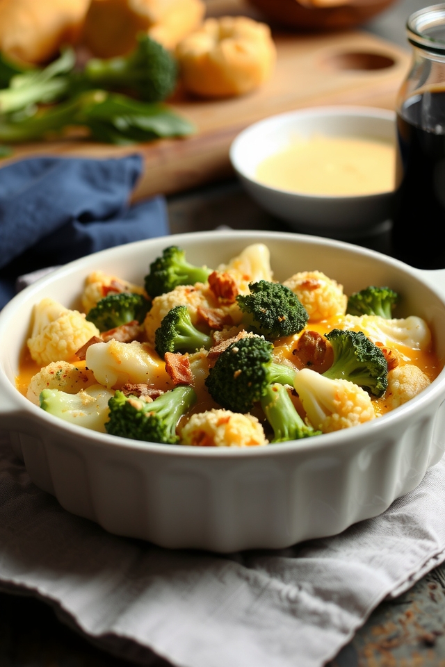 cheesy vegetable casserole delight