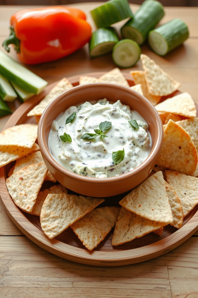 creamy cheesy spinach dip