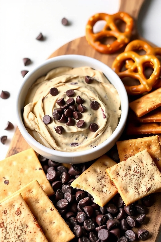 creamy cookie dough dip
