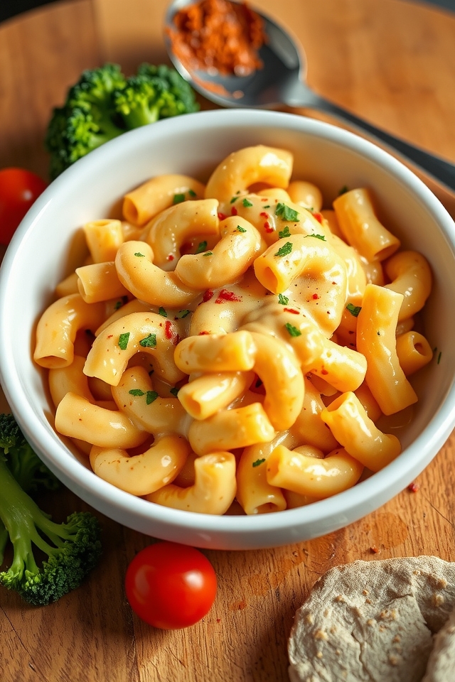 creamy dairy free mac and cheese