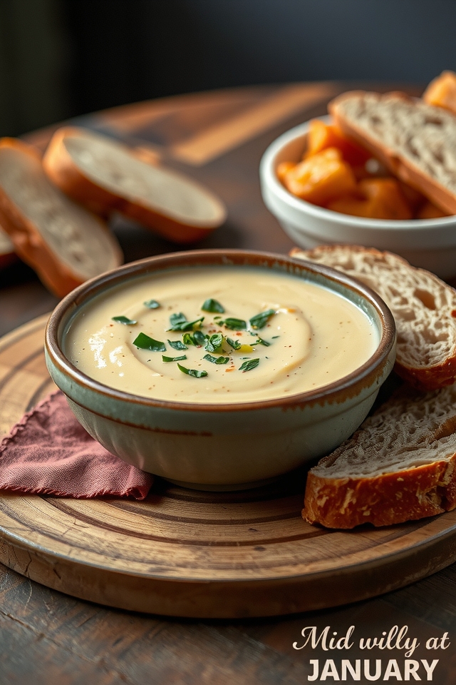 creamy potato leek soup