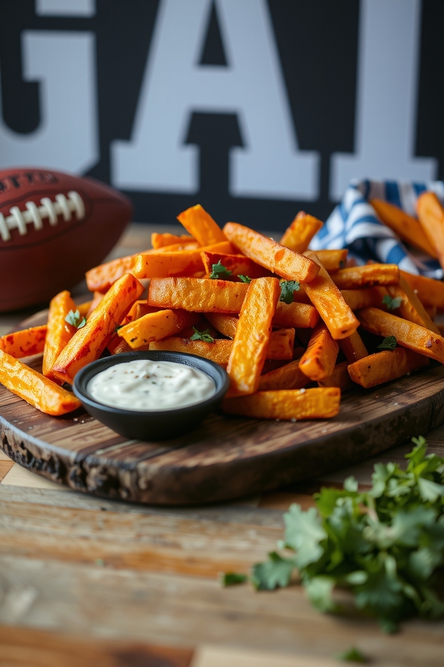 crispy sweet potato fries