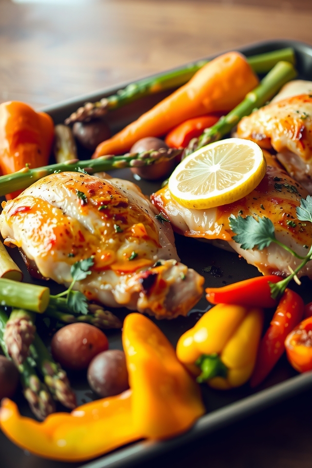 flavorful one pan chicken dinner