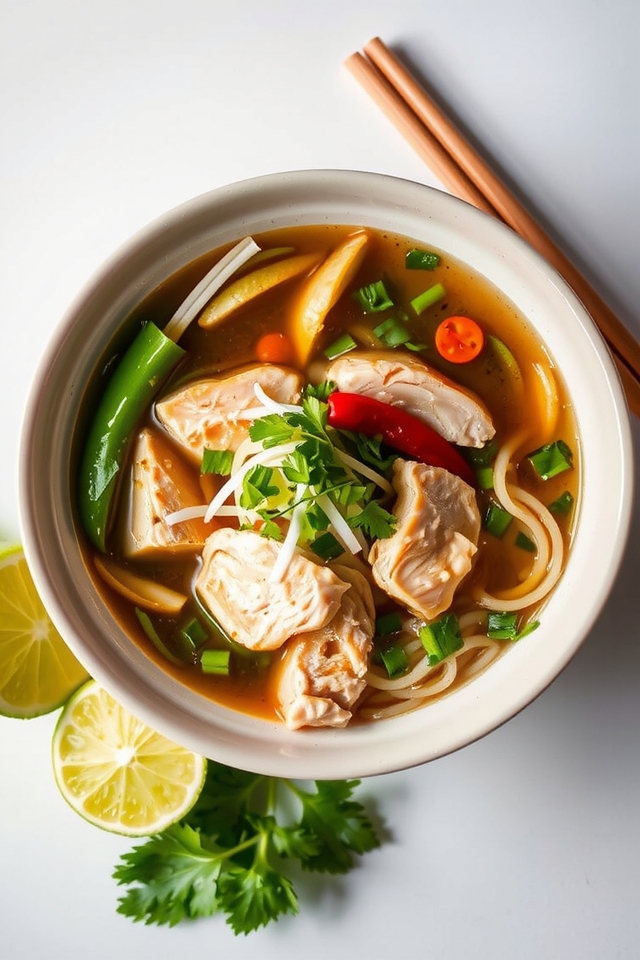 fragrant chicken noodle soup