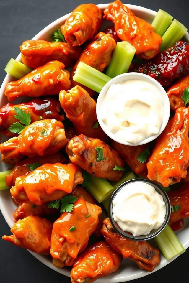 game day chicken wings