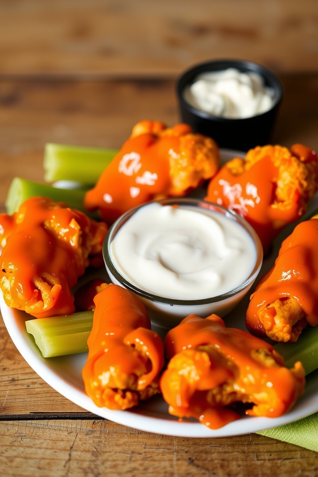 healthy spicy cauliflower bites