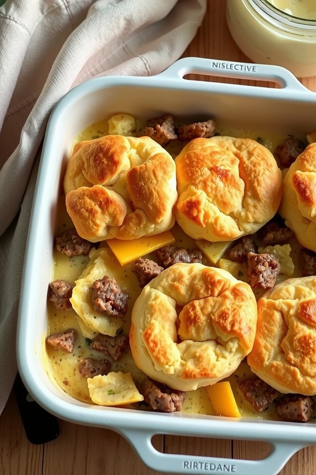 hearty breakfast casserole delight