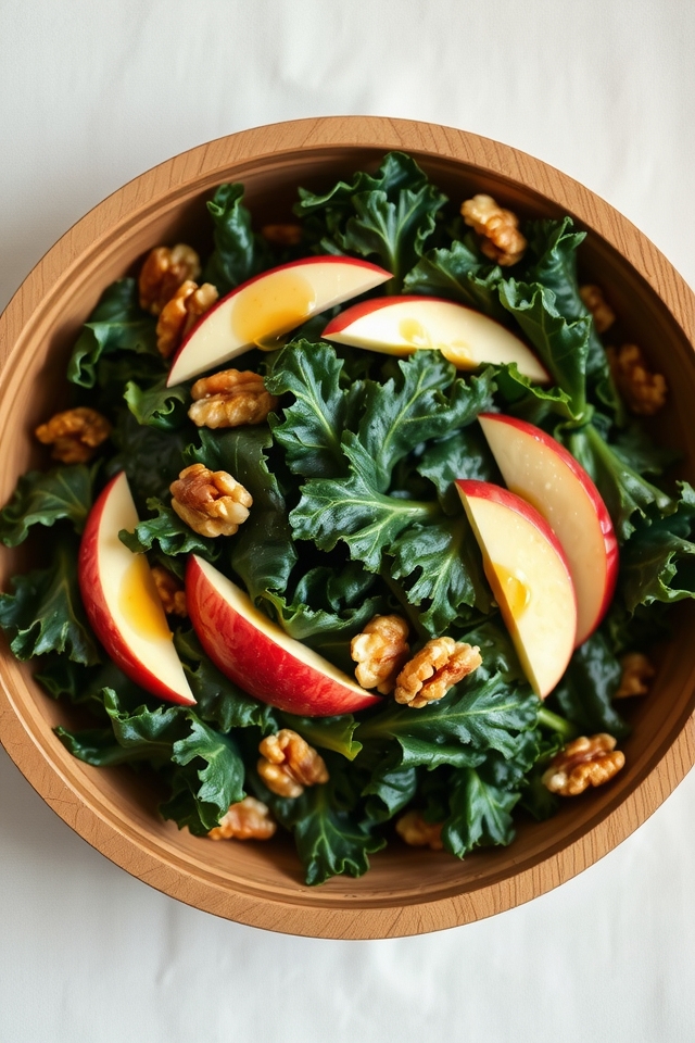 hearty winter kale salad