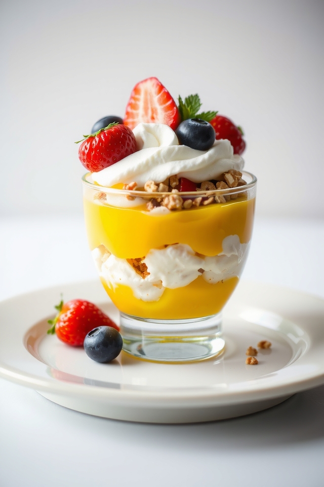 lemon curd dessert parfaits