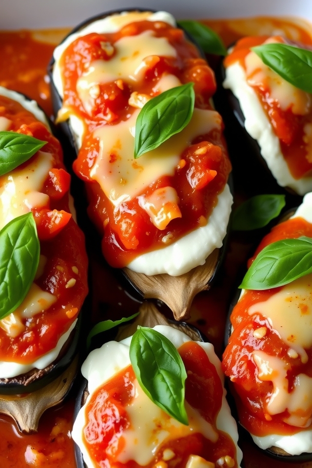 low carb eggplant casserole delight