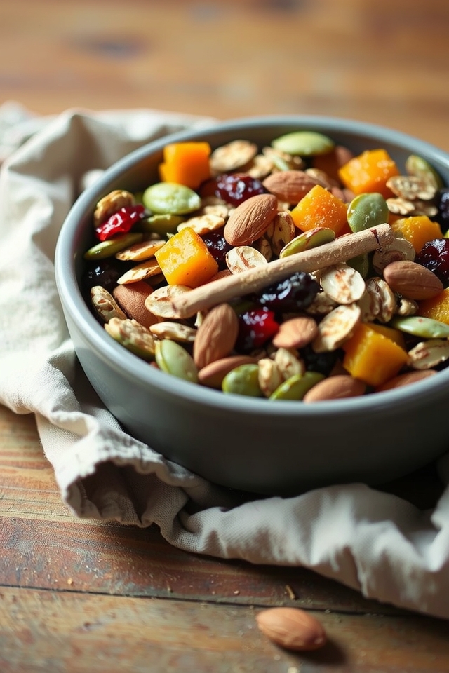 nutritious customizable snack mix