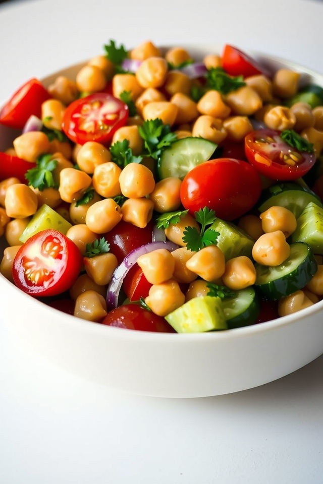 nutritious meal prep salad