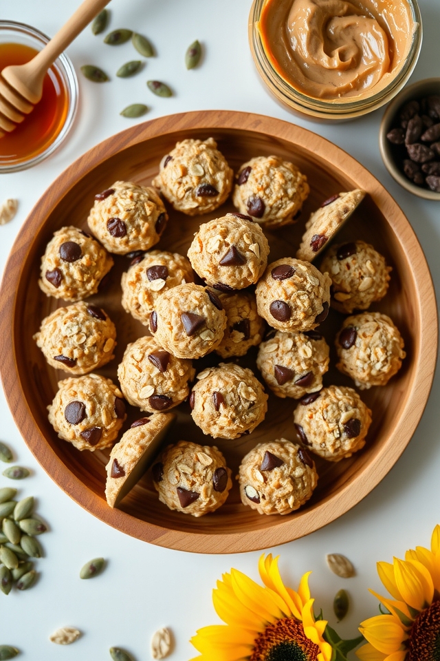 nutritious oatmeal energy snacks