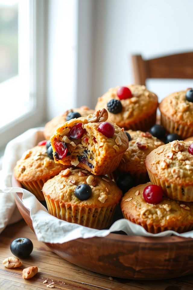 nutritious oatmeal muffin treats
