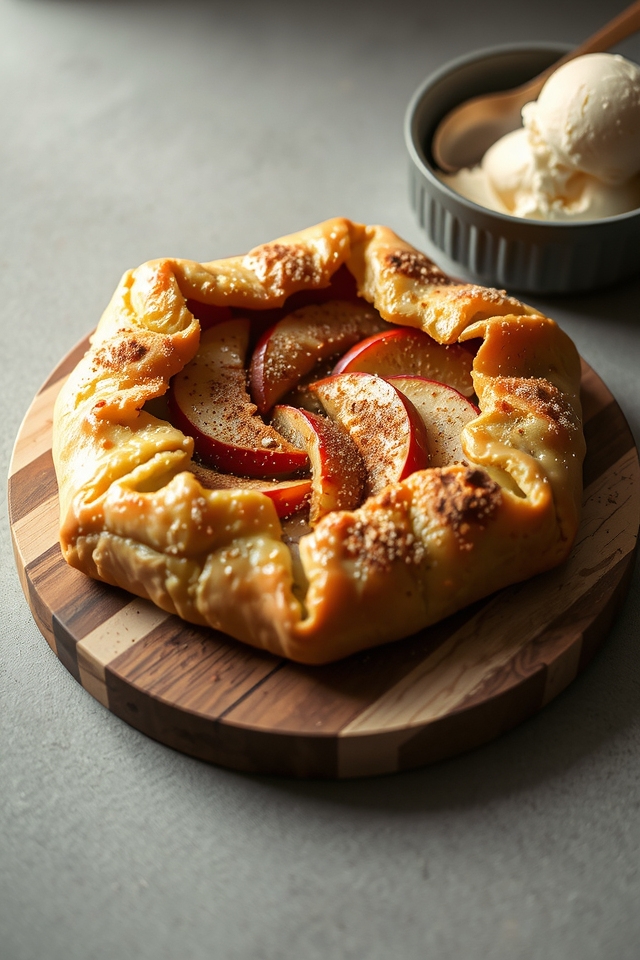 rustic apple tart delight