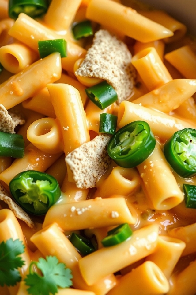 spicy creamy baked mac