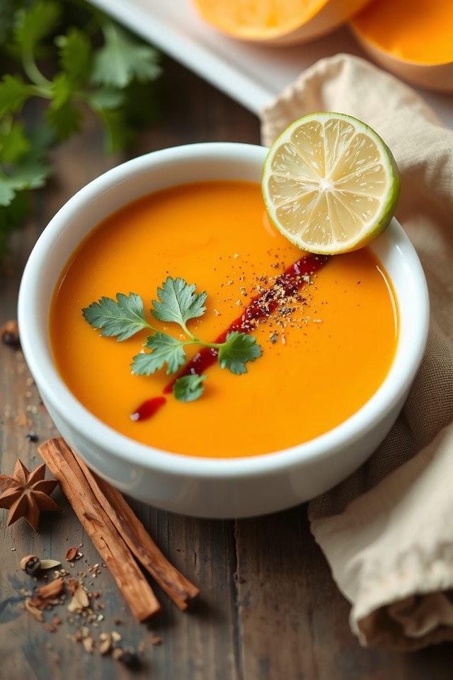 spicy creamy butternut squash