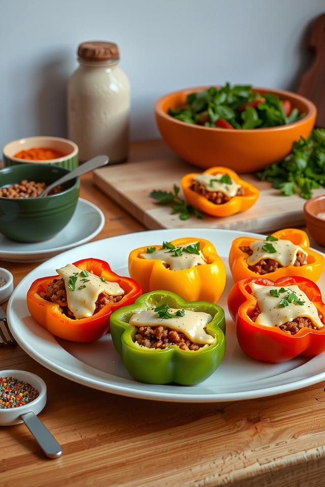 stuffed bell peppers recipe