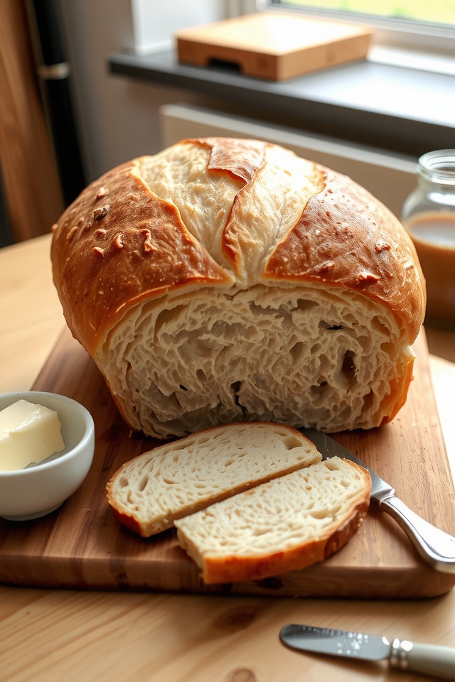 tangy chewy artisan bread