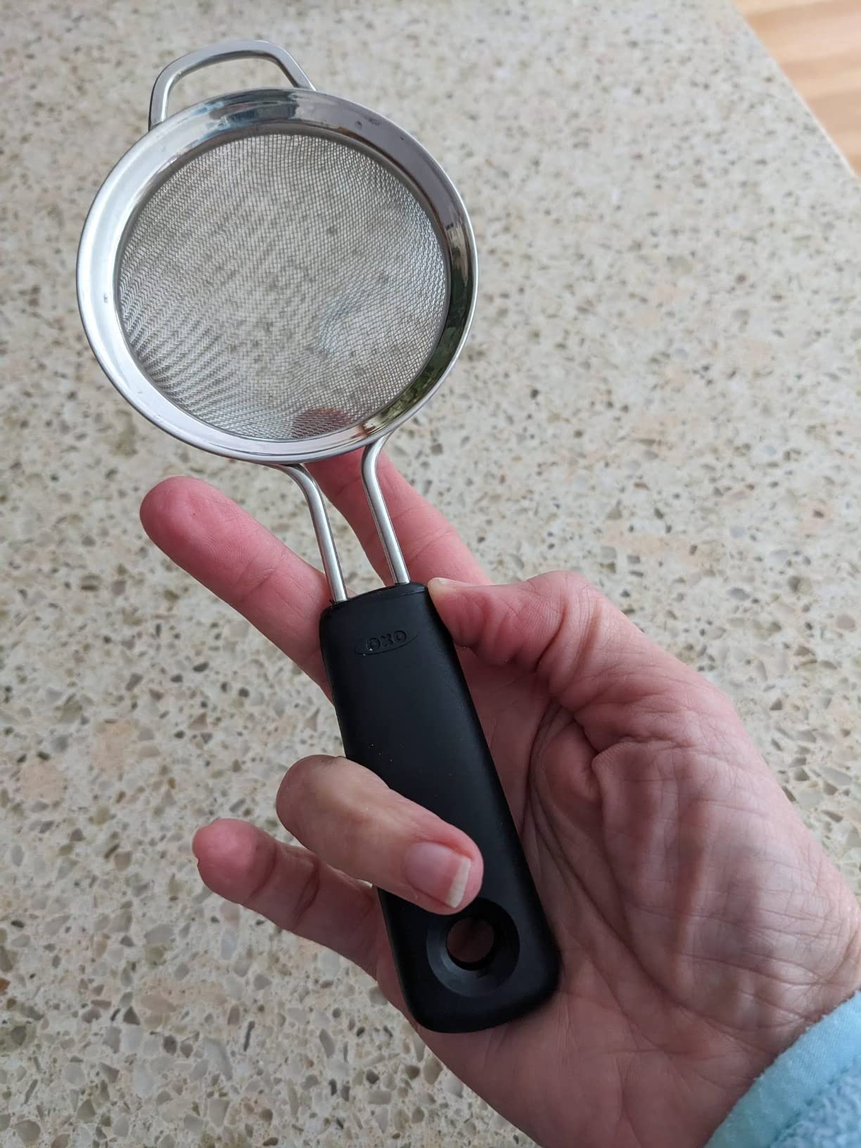 OXO Good Grips 8-Inch Double Rod Strainer customer photo 2