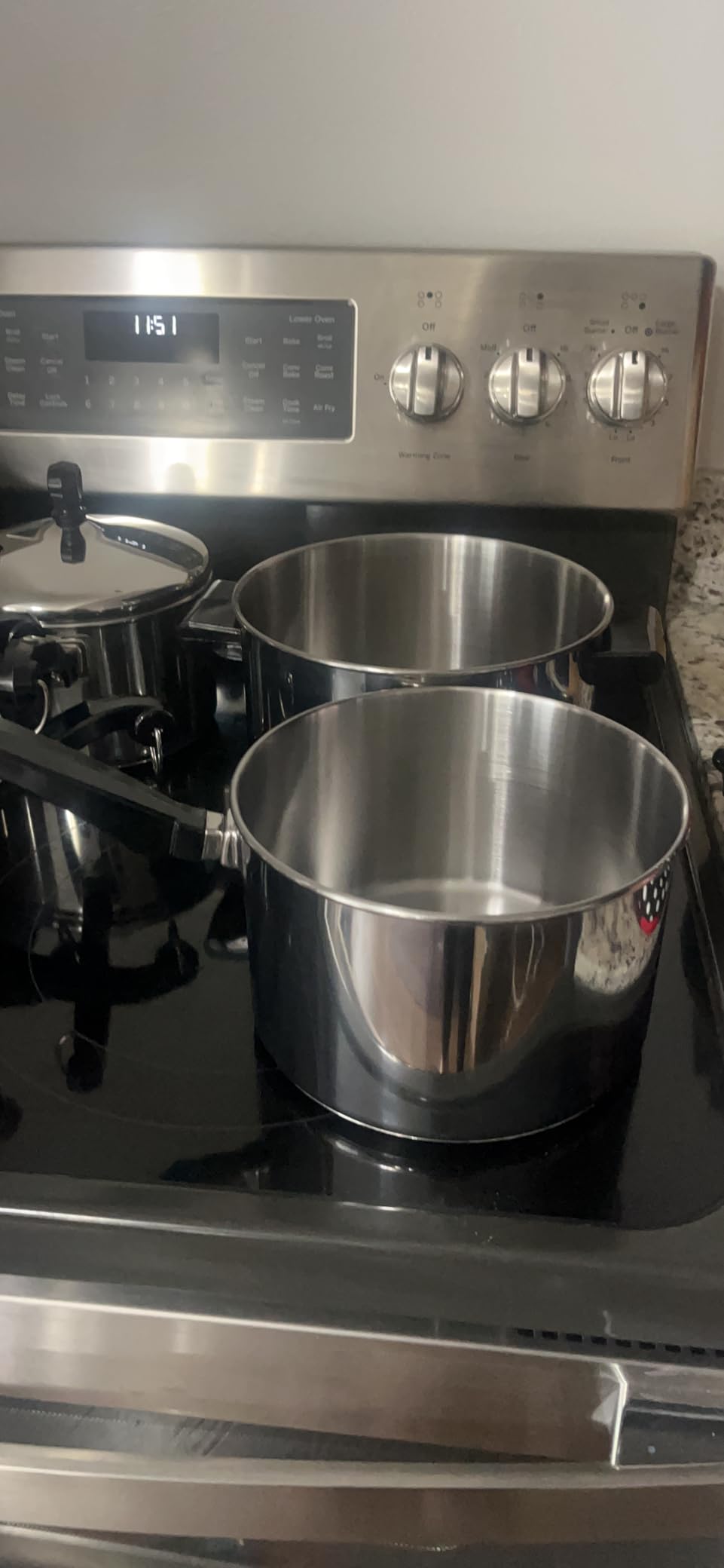 Farberware Classic Series Double Boiler and Saucepan with Lid, 2 Qt | Stainless steel, fast even heating, steamer pot with double boiler insert, stainless steel steamer pot, induction compatible customer photo 1