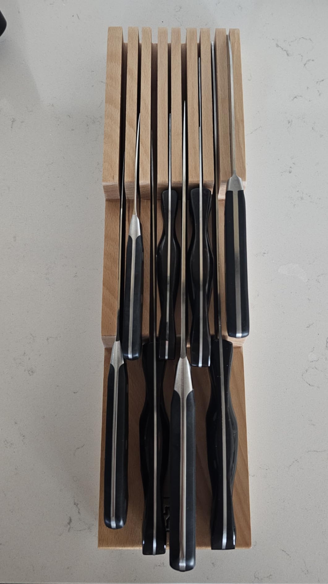 Zwilling 12-Slot In Drawer Knife Block, Beechwood customer photo 1