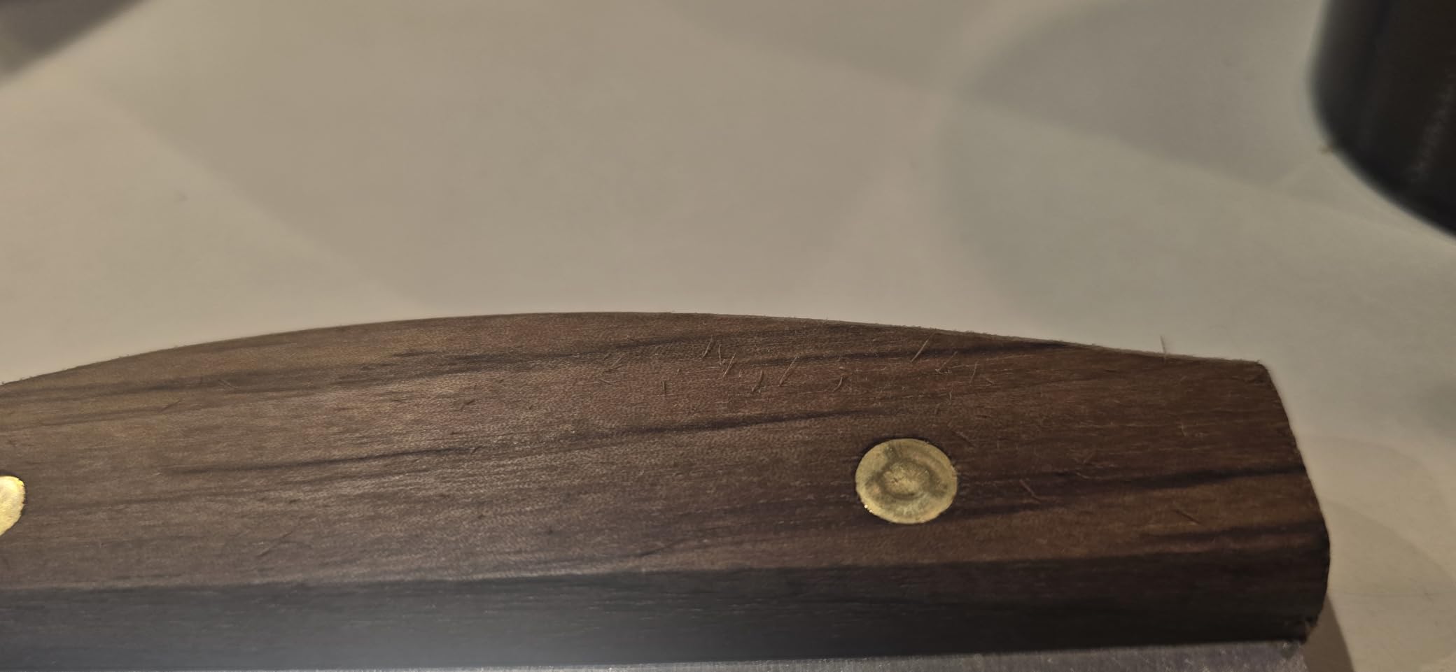 Lamson Bench Scraper, High Carbon Steel Dough Cutter, Walnut, 3 x 6 In | Cuts sourdough, brioche, pizza and pasta cleanly; full-tang riveted; hand wash only; handcrafted in Massachusetts customer photo 2