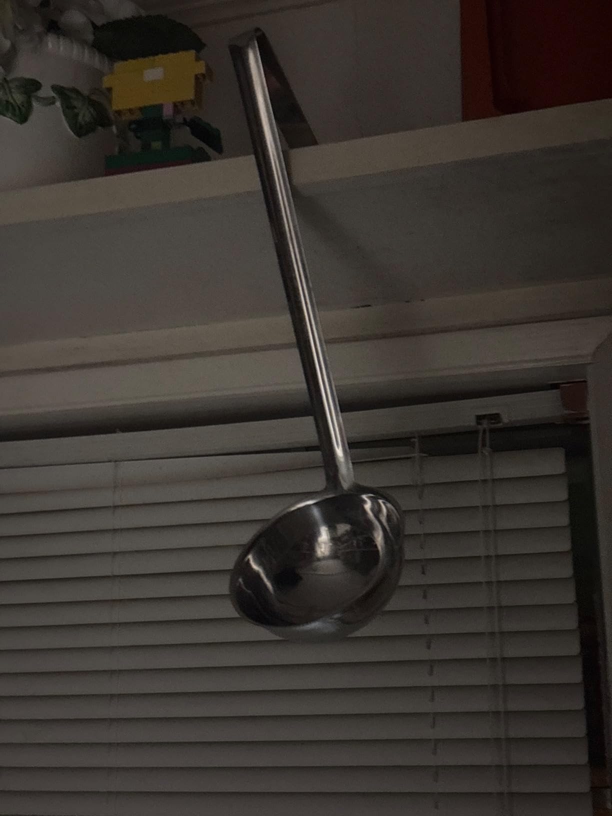 Winco Stainless Steel Ladle, 8-Ounce | Dishwasher safe, Gravies, Restaurant service, Great for Soups, Sauces, Stews and Buffet Service customer photo 2