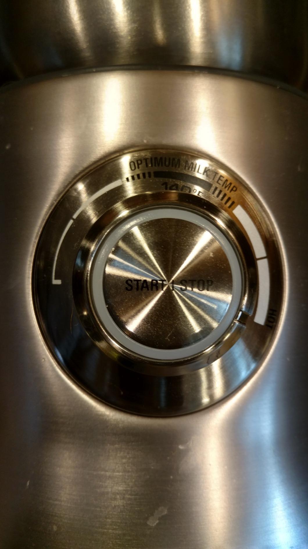Breville BMF600XL Milk Cafe Frother, Brushed Stainless Steel | Easily craft rich and creamy hot milk drinks at home, including lattes, cappuccinos, chai tea, and hot chocolate customer photo 2
