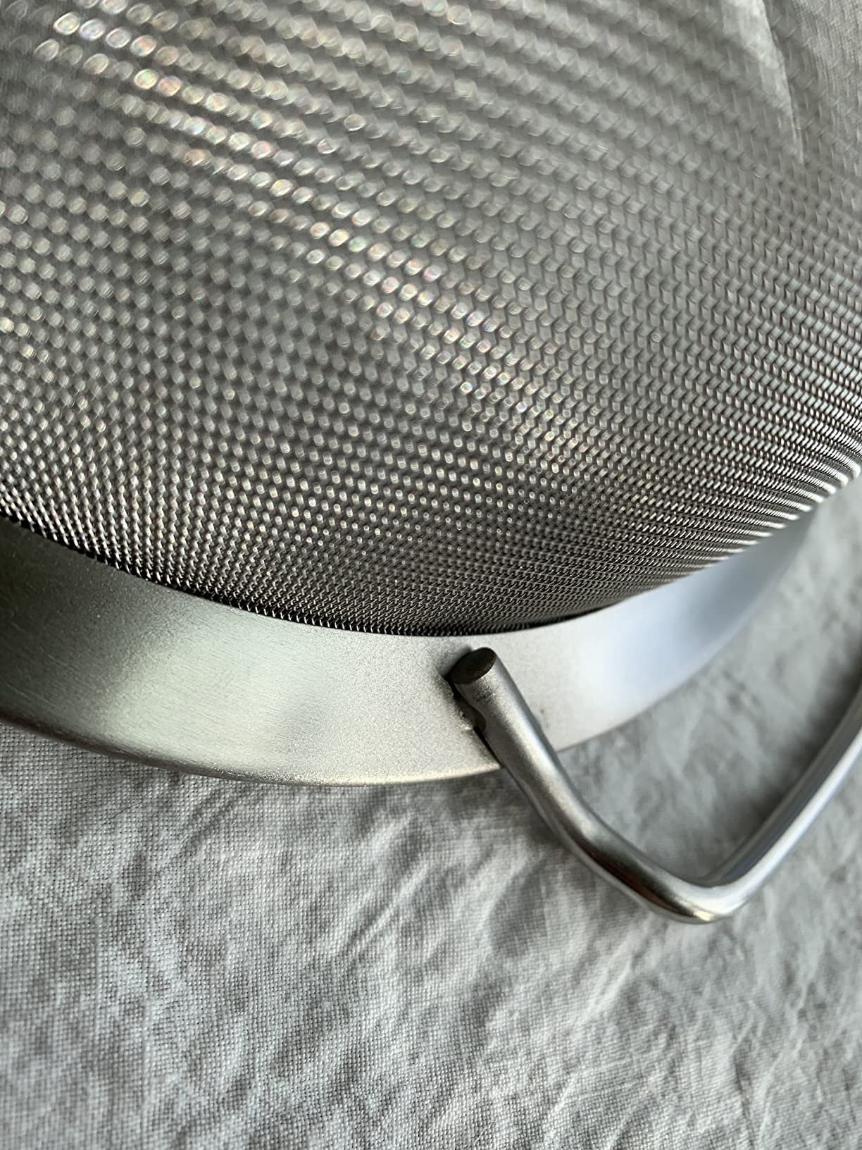 Rosle Stainless Steel Kitchen Strainer, Fine Mesh, 7.9 Inch with Round Handle customer photo 2