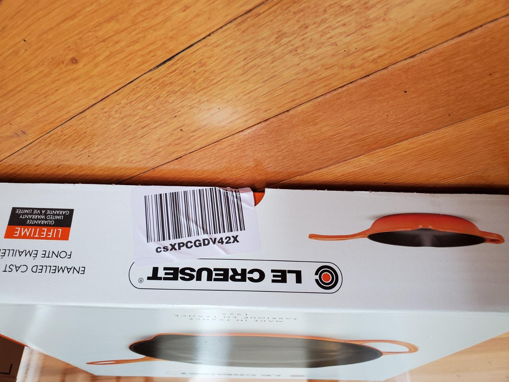 Le Creuset Enameled Cast Iron Traditional Round Crepe Pan, 10.25