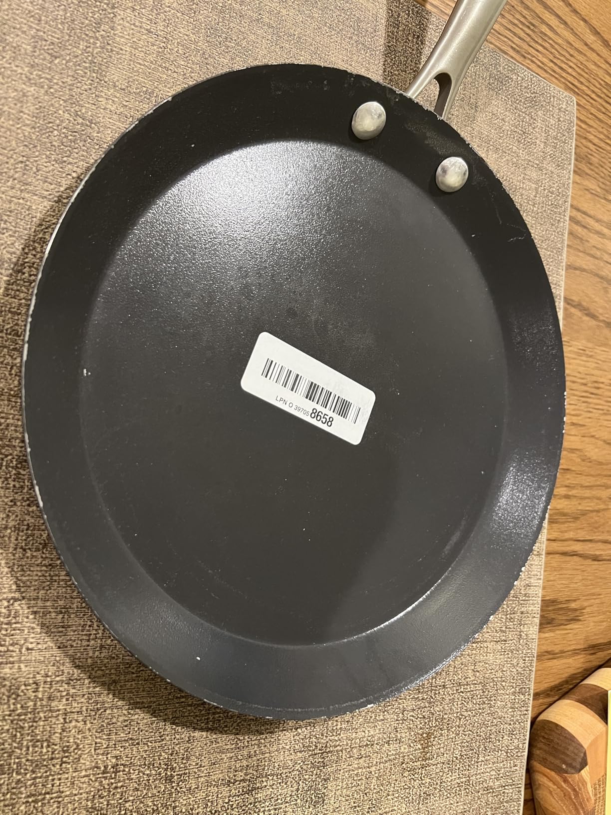 Traditional French Steel Crepe Pan, 10-Inch customer photo 1