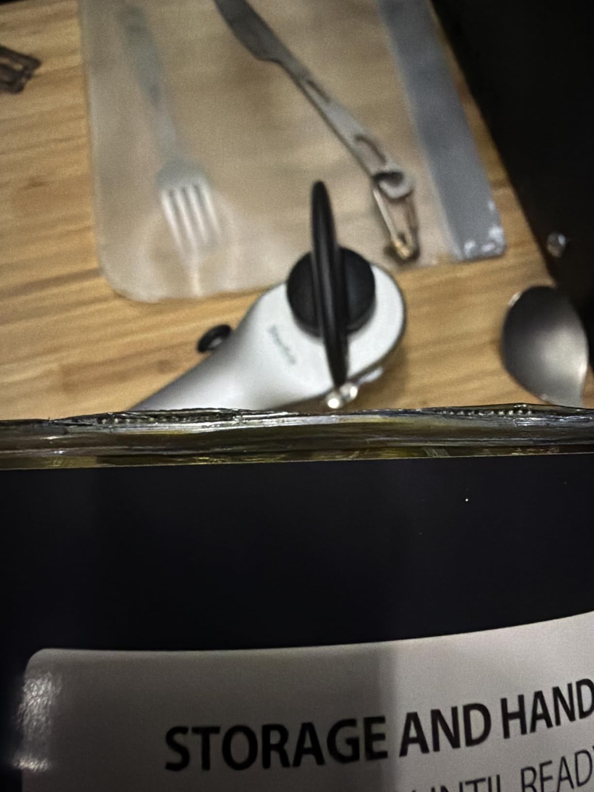 Starfrit SECURIMAX Manual Can Opener, Safe Edge, Lid Lifter | No sharp edges on lid and can. Patented lid lifter. Auto-grip opening. Non-slip knob. Right or left-handed. customer photo 2