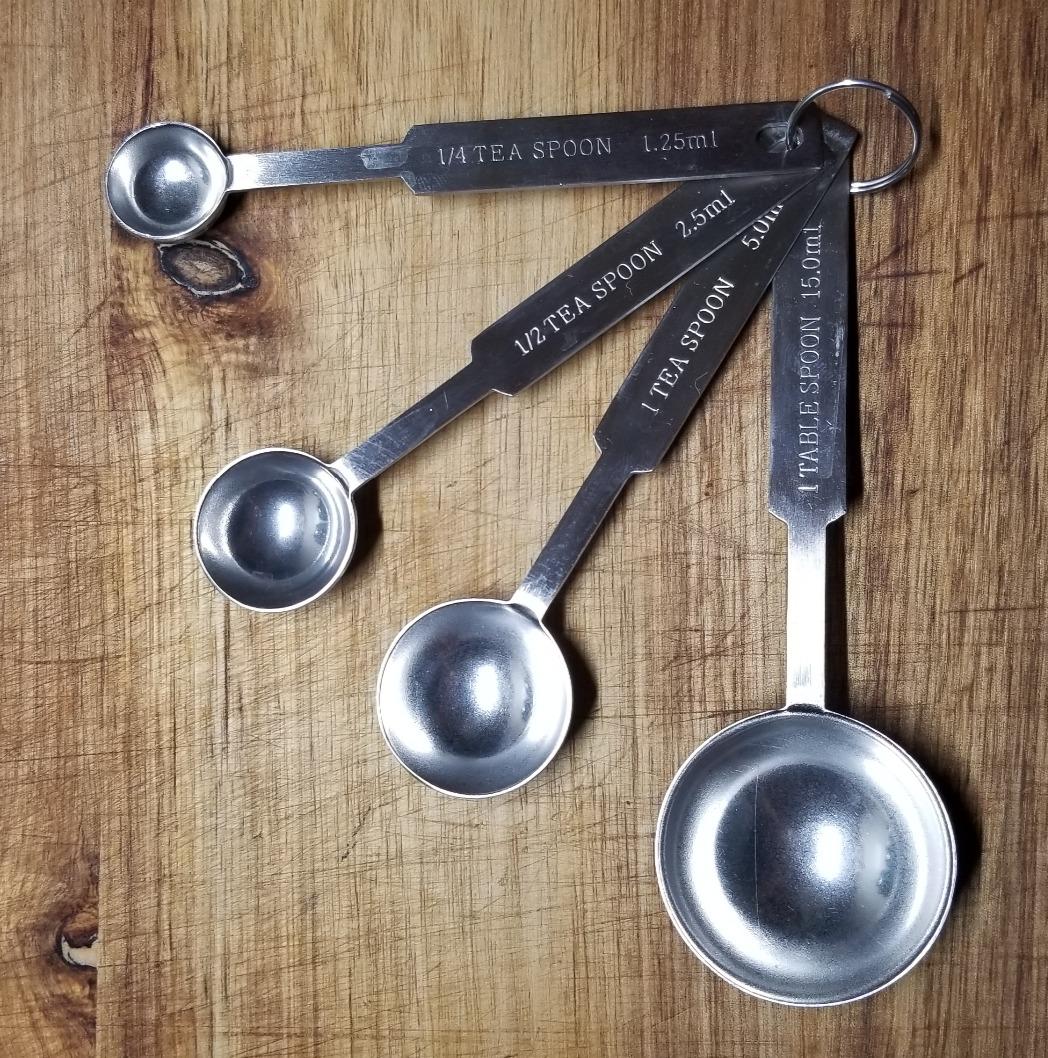 New Star Foodservice 42917 Stainless Steel Measuring Cups and Spoons Set, 8-Piece Metal Measuring Set for Baking, Cooking, Dry and Liquid Ingredients, Restaurant Grade, Silver customer photo 1