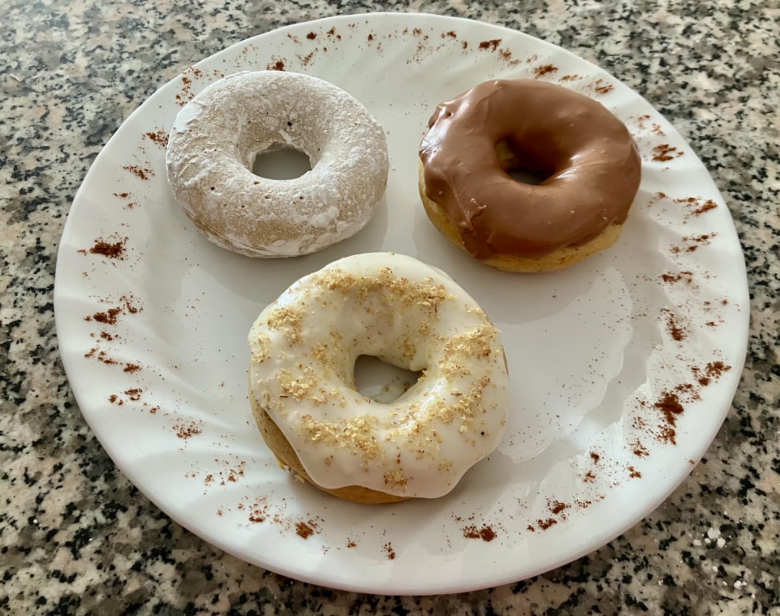 Nordic Ware 6 Cavity Donut Pan, Metal customer photo 1