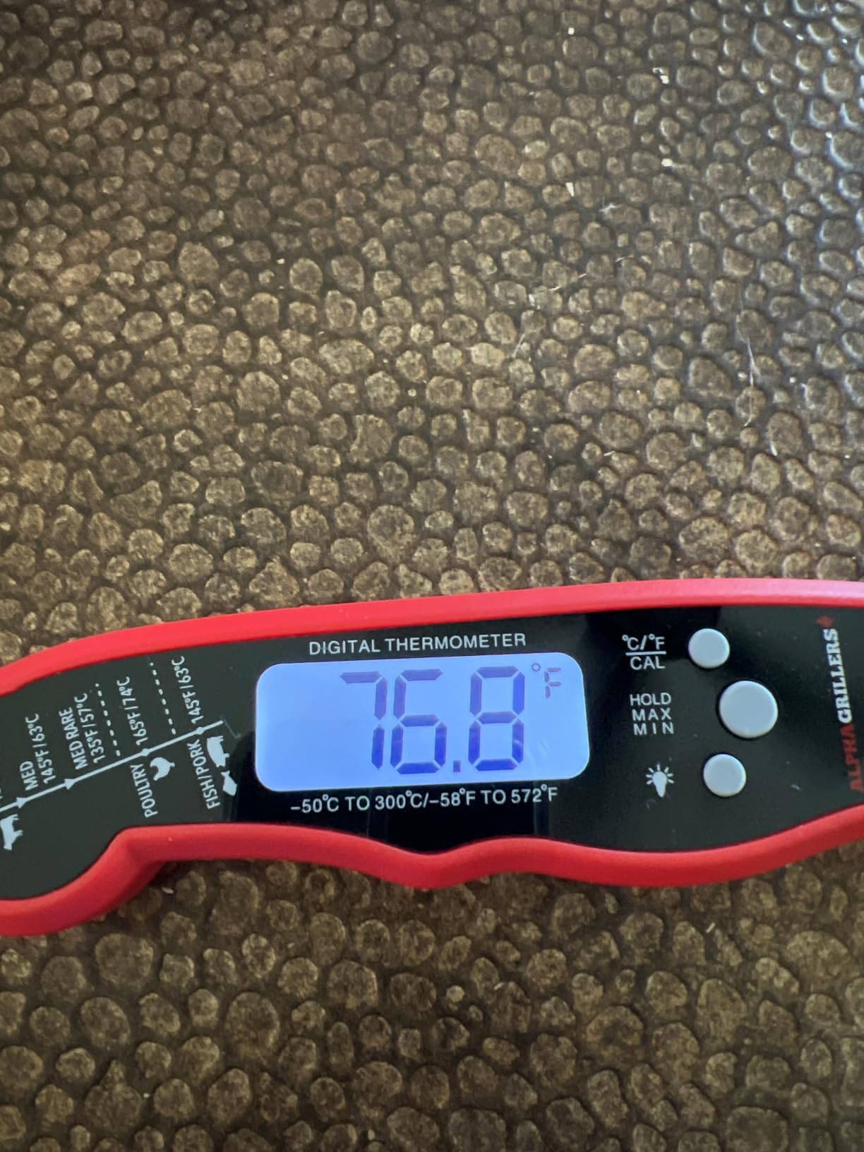 Alpha Grillers Meat Thermometer Digital - Instant Read Food Thermometer for Cooking & Grilling - Professional Kitchen Birthday Gifts for Men, Him, Dad, Husband, Boyfriend customer photo 1