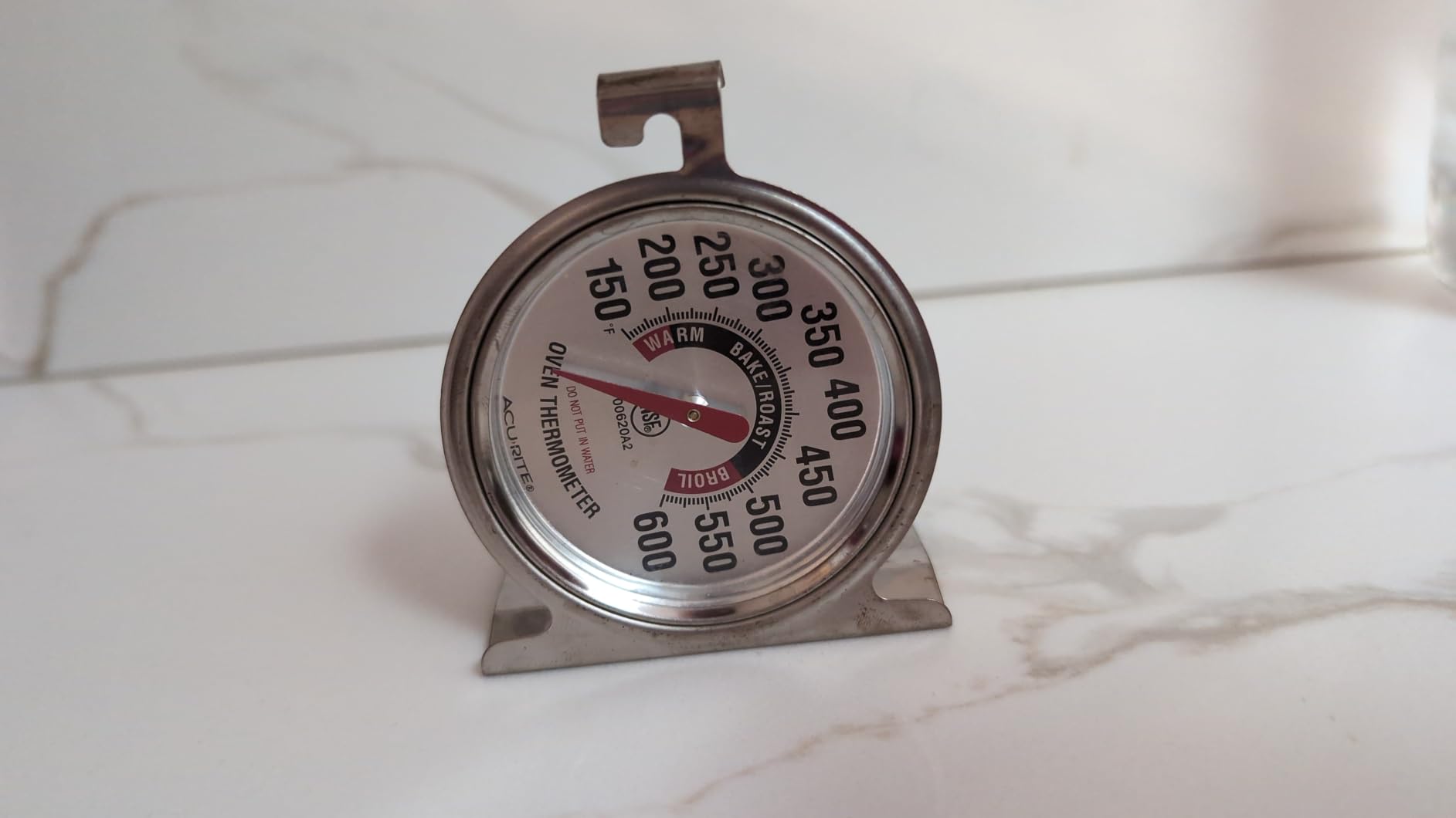 AcuRite 00620A2 Stainless Steel Oven Thermometer (150°F to 600°F) customer photo 1