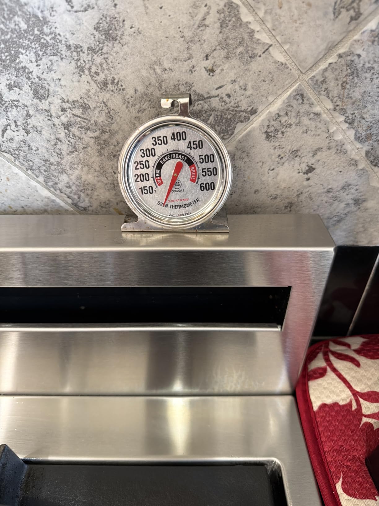 AcuRite 00620A2 Stainless Steel Oven Thermometer (150°F to 600°F) customer photo 2
