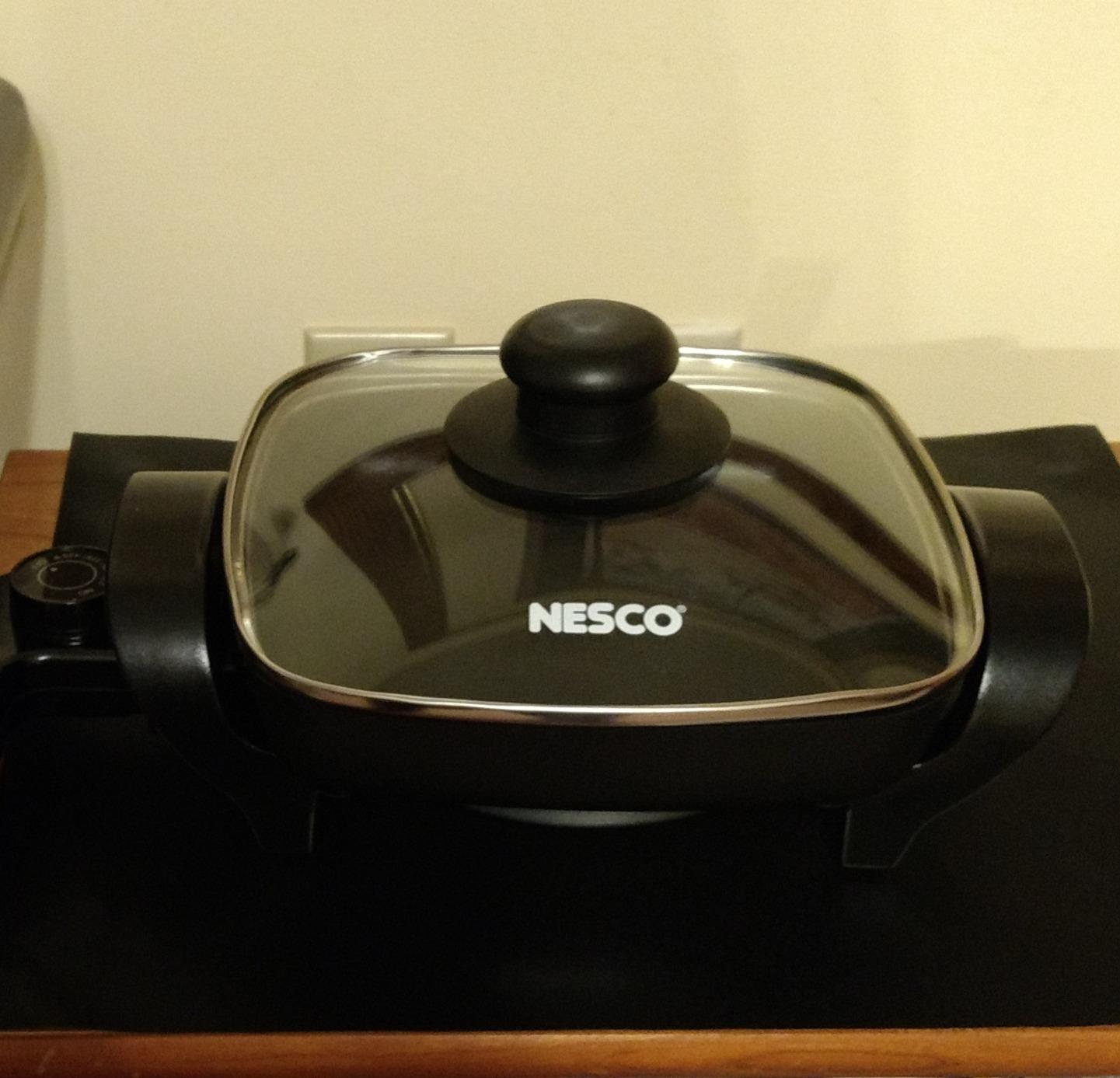 NESCO ES-12 Electric Skillet, Black, 12 inch | Extra Deep, 1500 watts customer photo 1