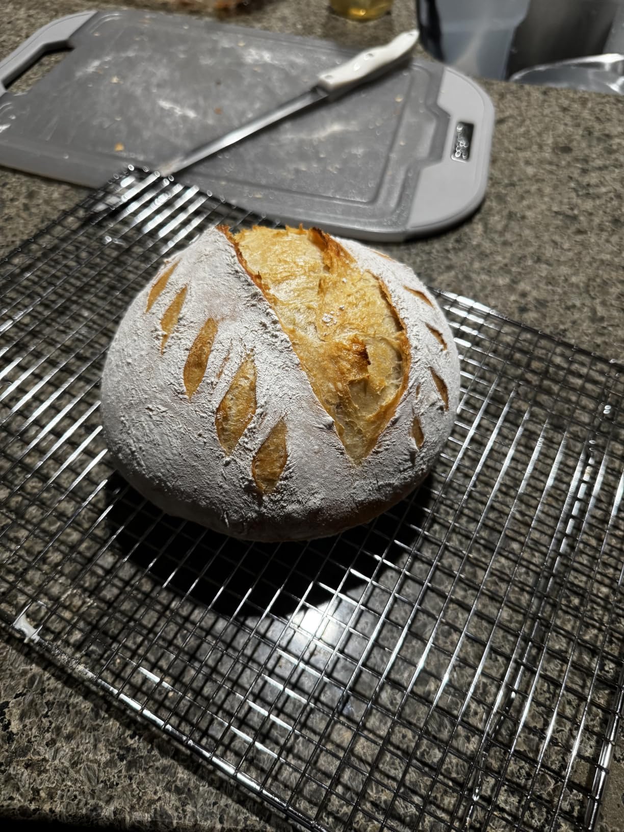 SAINT GERMAIN Premium Hand Crafted Bread Lame for Dough Scoring Knife, Lame Bread Tool for Sourdough Bread Slashing with 10 Blades Included with Replacement with Authentic Leather Protector Cover customer photo 1