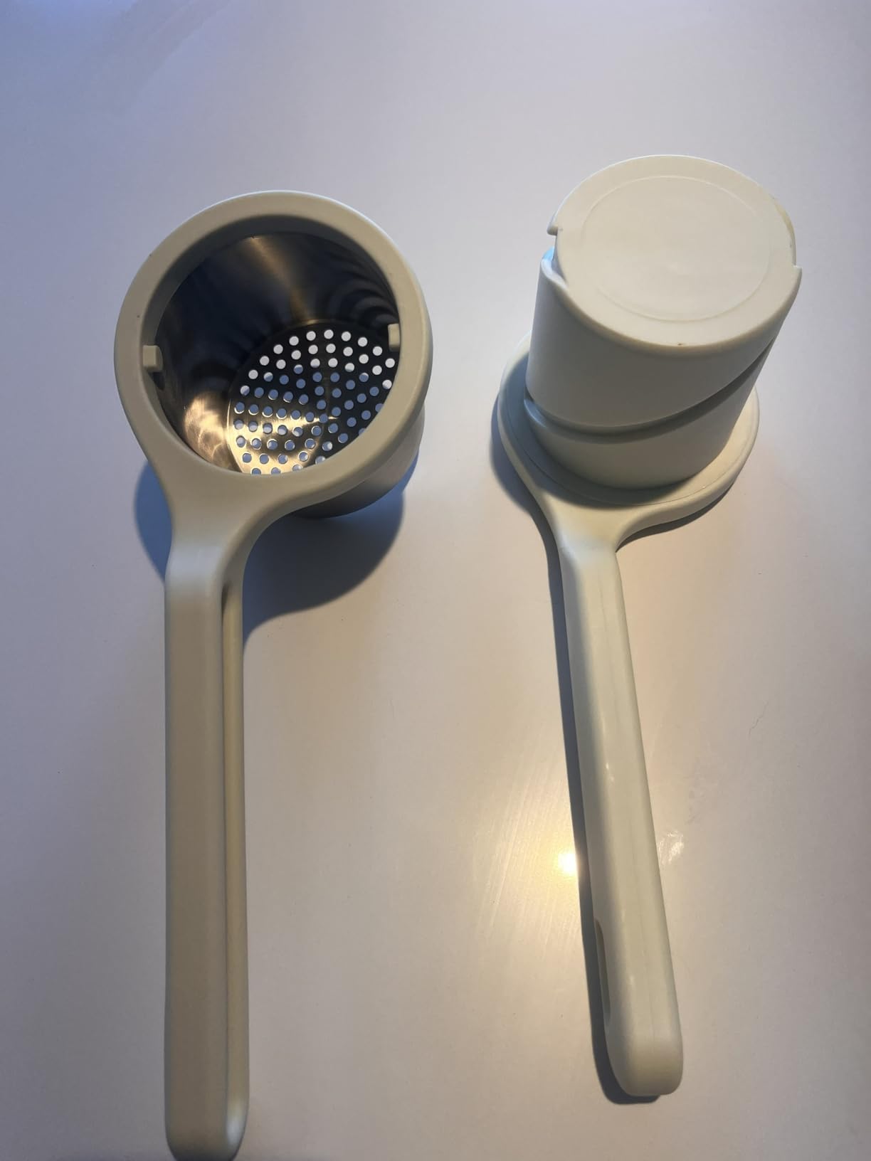 Joseph Joseph Helix Potato Ricer Masher Ergonomic Twist-Action Hand Manual Stainless Steel For Mashed Potato, Vegetable Purees, Stainless Steel customer photo 2